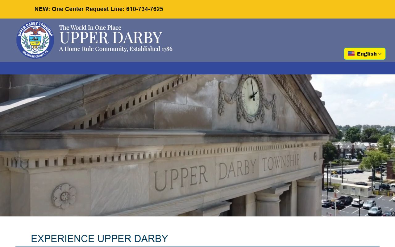Upper Darby criminal history township website