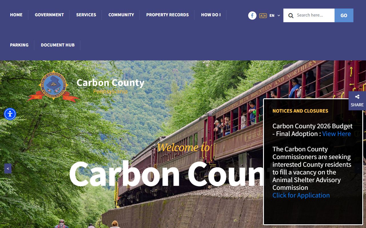 Carbon County criminal history records