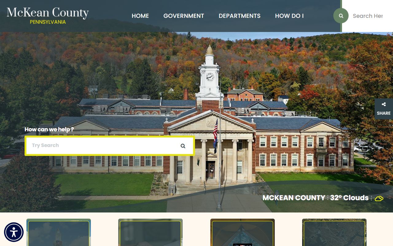McKean County criminal history records county government website
