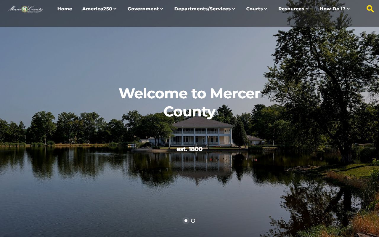 Mercer County criminal history records county government website